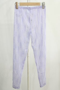 画像2: axes femme POETIQUE / 花柄チュールレギンス  ラベンダー H-25-06-21-1036-AX-PA-NS-ZH