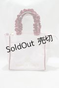 Maison de FLEUR / 札幌限定マルチポケットトートレースフリルハンドルトート  ピンク H-25-06-21-1037-LO-BG-NS-ZH