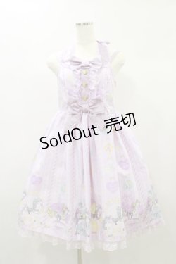 画像1: Angelic Pretty / Milky Pony Carnivalジャンパースカート Free ピンク H-25-06-21-1005-AP-OP-NS-ZH