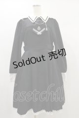 ALICE and the PIRATES / Louiseネクタイ付きワンピース Free ブラック H-25-06-21-1006-PA-OP-NS-ZH