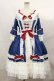 画像1: Hinana Queena（海外ロリータブランド） / -Moira- Classic Lolita Dress XL ネイビー H-25-06-21-1009-LO-OP-NS-ZH (1)
