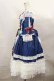 画像2: Hinana Queena（海外ロリータブランド） / -Moira- Classic Lolita Dress XL ネイビー H-25-06-21-1009-LO-OP-NS-ZH (2)