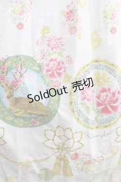 画像4: metamorphose / 花鹿の万華鏡 Aラインワンピース サイズ1（通常サイズ） 薄桜 H-25-06-21-1013-ME-OP-NS-ZH