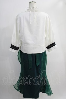 画像3: Favorite / ヒトの足を願った人魚姫のセット*シェルブラウスとマーメイドスカート Free オフ/グリーン H-25-06-21-1016-LO-OP-NS-ZH