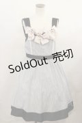 axes femme POETIQUE / リボンデコレーションワンピース M ブラック H-25-06-21-1020-AX-OP-NS-ZH