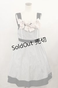 axes femme POETIQUE / リボンデコレーションワンピース M ブラック H-25-06-21-1020-AX-OP-NS-ZH