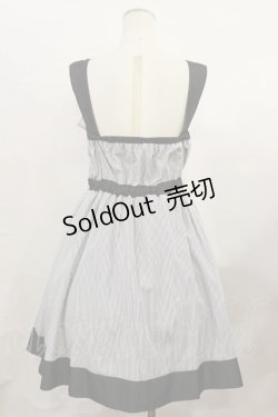 画像2: axes femme POETIQUE / リボンデコレーションワンピース M ブラック H-25-06-21-1020-AX-OP-NS-ZH