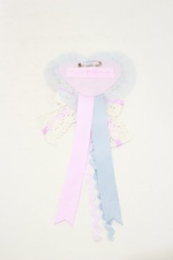 画像2: Angelic Pretty / MELODY TOYSハートワッペンブローチ  サックス H-25-06-21-001-AP-ZA-NS-ZH