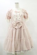 BABY,THE STARS SHINE BRIGHT / ラメドットシフォンデザートワンピース Free ピンク H-25-06-21-077-BA-OP-NS-ZH