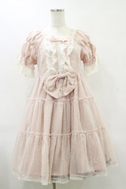 画像1: BABY,THE STARS SHINE BRIGHT / ラメドットシフォンデザートワンピース Free ピンク H-25-06-21-077-BA-OP-NS-ZH