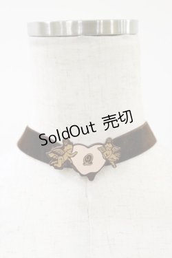 画像1: Q-pot. / Q-pot.×Q-pid.メルティーハートチョーカー   H-25-10-03-1020-QP-AC-KB-ZH