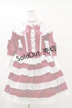 画像1: BABY,THE STARS SHINE BRIGHT / エリザベスワンピース&ヘッドドレスセット Free エンジ H-25-06-21-080-BA-OP-NS-ZH
