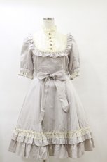 画像4: Victorian maiden / ロココクラシカルドールドレス Free グレージュ H-25-06-21-081-CL-OP-NS-ZH (4)