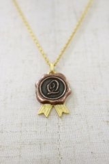 Q-pot. / リボンシーリングチョコレートネックレス   H-25-06-21-013-QP-AC-KB-ZH