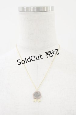 画像2: Q-pot. / リボンシーリングチョコレートネックレス   H-25-06-21-013-QP-AC-KB-ZH