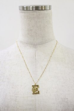 画像2: Michal Negrin / イニシャルネックレス  E/ゴールド H-25-06-21-014-LO-AC-KB-ZH