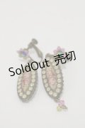 Michal Negrin / オーバルピクチャーイヤリング  ゴールド H-25-06-21-016-LO-AC-KB-ZH