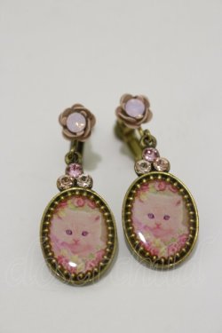 画像1: Michal Negrin / マジカルキャットイヤリング  ゴールド H-25-06-21-019-LO-AC-KB-ZH