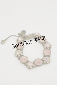 Michal Negrin / マジカルキャットフラワーブレスレット  ゴールド H-25-06-21-022-LO-AC-KB-ZH