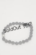 NieR Clothing / STONE BRACELET  ブラックラメ H-25-06-21-025-PU-AC-KB-ZH