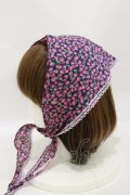 MILK / ベリーズバブーシュカ  ネイビーローズ H-25-06-21-028-ML-ZA-KB-ZH