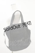 NieR Clothing / メッシュポケットBAG  黒 H-25-06-21-035-PU-BG-KB-ZH