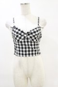 Katie / AMERICAN PIE lacy bustier  ブラック H-25-06-21-037-LO-TO-KB-ZH