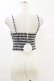 画像2: Katie / AMERICAN PIE lacy bustier  ブラック H-25-06-21-037-LO-TO-KB-ZH (2)