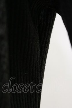 画像4: Ozz Croce / レイヤード風パーカー  黒 H-25-06-21-044-OO-TO-KB-ZH
