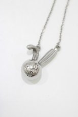 画像1: NieR CLOTHING / BUNNY 3D PENDANT  シルバー H-25-06-22-078-PU-AC-KB-ZH (1)