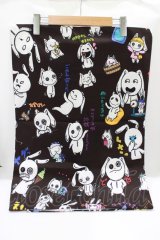 NieR Clothing / NieRオリジナル総柄枕カバー【STAMP NieR II】   H-25-06-22-083-PU-ZA-KB-ZH