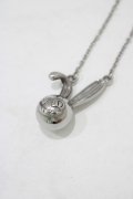 NieR Clothing / BUNNY 3D PENDANT  シルバー H-25-06-22-004-PU-AC-KB-ZH