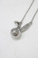 NieR Clothing / BUNNY 3D PENDANT  シルバー H-25-06-22-004-PU-AC-KB-ZH