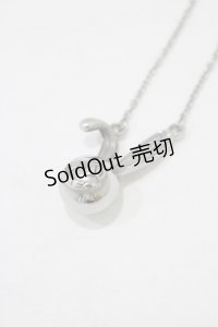 NieR Clothing / BUNNY 3D PENDANT  シルバー H-25-06-22-004-PU-AC-KB-ZH
