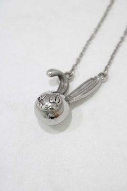 画像1: NieR Clothing / BUNNY 3D PENDANT  シルバー H-25-06-22-004-PU-AC-KB-ZH
