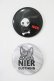画像1: NieR Clothing / 缶バッジSET   H-25-06-22-057-PU-ZA-KB-ZH (1)