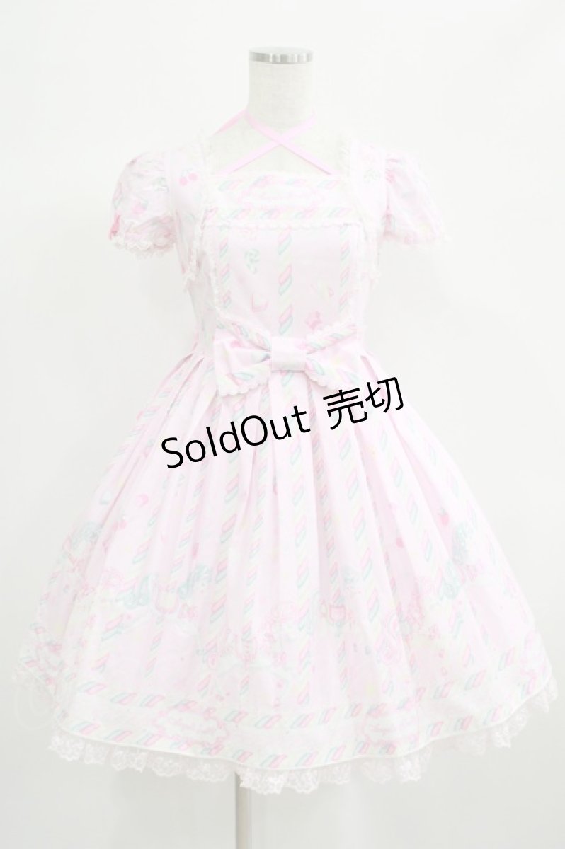 画像1: Angelic Pretty / シュガーリィカーニバルワンピース Free ピンク H-25-06-23-022-AP-OP-NS-ZH (1)