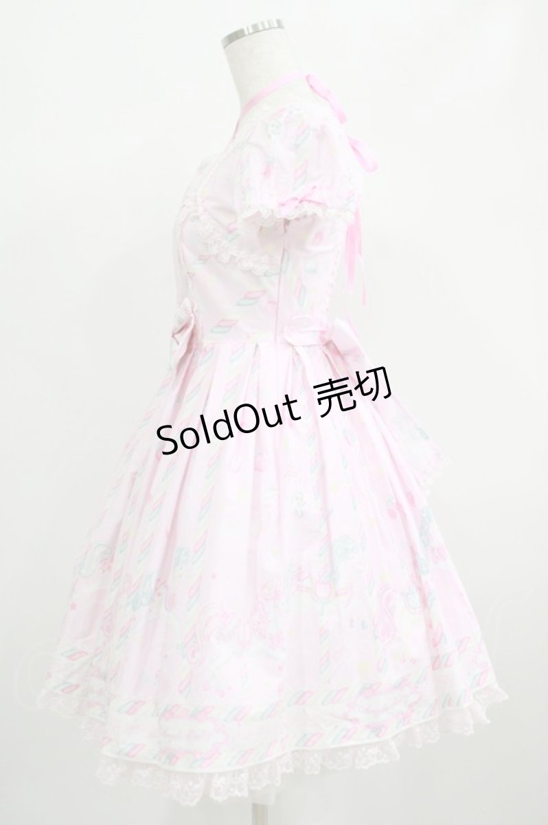 画像2: Angelic Pretty / シュガーリィカーニバルワンピース Free ピンク H-25-06-23-022-AP-OP-NS-ZH (2)