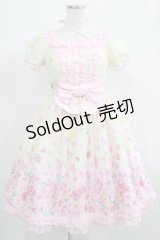 Angelic Pretty / Powder Roseワンピース Free イエロー H-25-06-23-026-AP-OP-NS-ZH