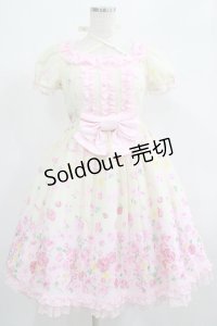 Angelic Pretty / Powder Roseワンピース Free イエロー H-25-06-23-026-AP-OP-NS-ZH