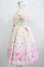 画像2: Angelic Pretty / Powder Roseワンピース Free イエロー H-25-06-23-026-AP-OP-NS-ZH (2)