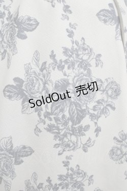 画像4: an another angelus / 単色ローズプリントサーキュラースカート Free OFF×GY H-25-06-23-027-CA-SK-NS-ZH