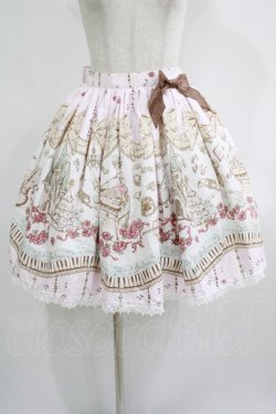 画像1: BABY,THE STARS SHINE BRIGHT / Quintet of Fairies〜Dreaming night〜柄スカート Free ピンク H-25-06-23-031-BA-SK-NS-ZH