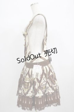 画像2: Angelic Pretty / カルテットショコラサロペット Free アイボリー H-25-06-23-033-AP-OP-NS-ZH