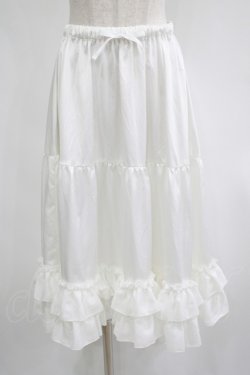 画像1: axes femme kawaii / ミディフリルペチスカート M オフ H-25-06-23-039-AX-SK-NS-ZH