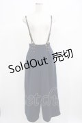 an another angelus / 釦留めサスペンダー付きワイドパンツ Free NAVY H-25-06-23-043-CA-PA-NS-ZH
