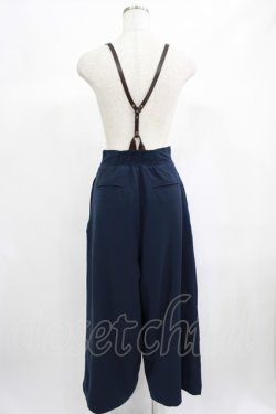 画像3: an another angelus / 釦留めサスペンダー付きワイドパンツ Free NAVY H-25-06-23-043-CA-PA-NS-ZH