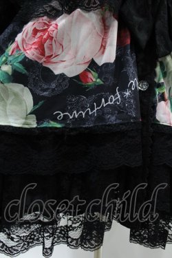 画像5: Triple fortune / 薔薇3段ティアードワンピース  ブラック H-25-06-23-1039-EL-OP-KB-ZH