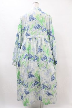 画像2: merry jenny / fog flowerシャツワンピース  ブルー H-25-06-23-1049-LO-OP-KB-ZH