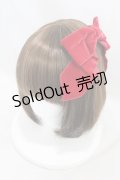 Cerise / ベルベットリボンバレッタ  レッド H-25-06-23-1008-LO-AC-KB-ZH
